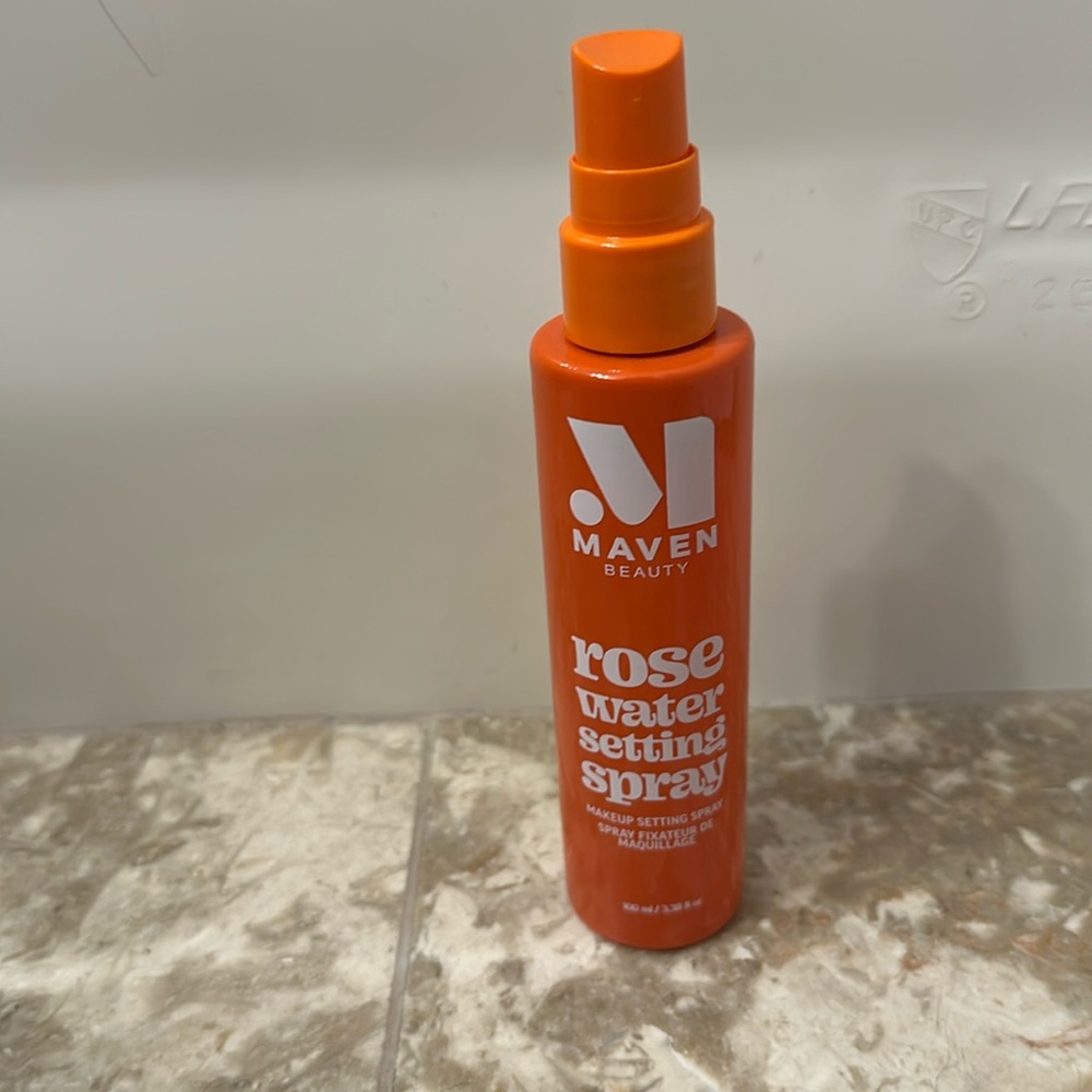 Maven beauty rose water setting spray